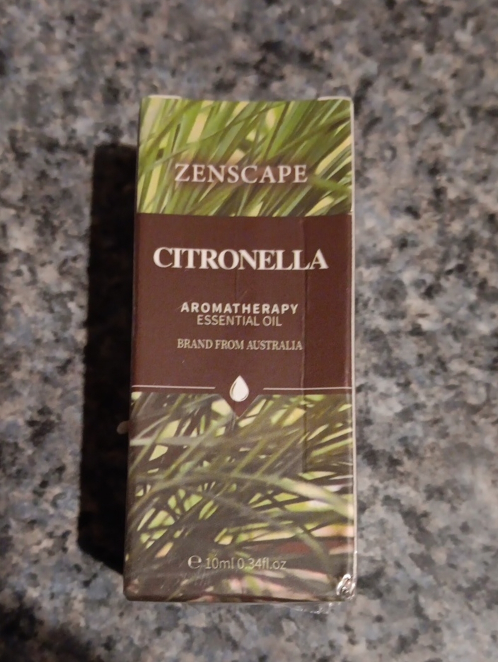 Citronella Aromatherapy Essential Oil — Green & Brown